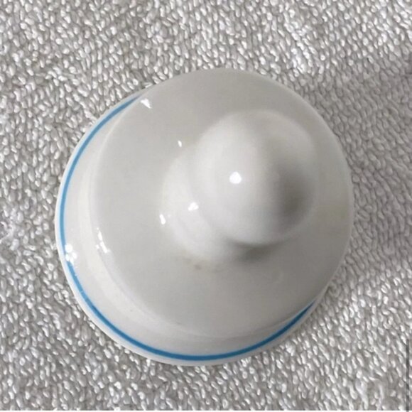 Vintage White  Blue Arizona Ceramic Souvenir Bell - Picture 12 of 14